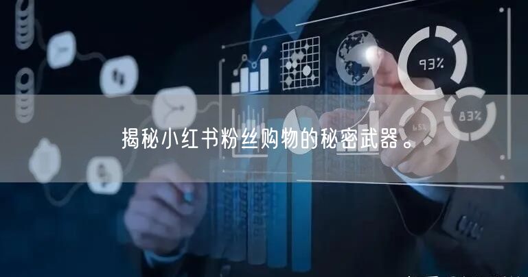 揭秘小红书粉丝购物的秘密武器。