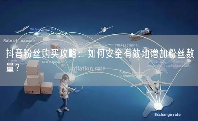 抖音粉丝购买攻略：如何安全有效地增加粉丝数量？