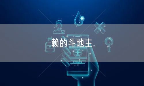赖的斗地主.
